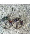 Alphabey's Copper Colour Brass Hoop Earrings For Women Alphabey's Copper Colour Brass Hoop Earrings For Women